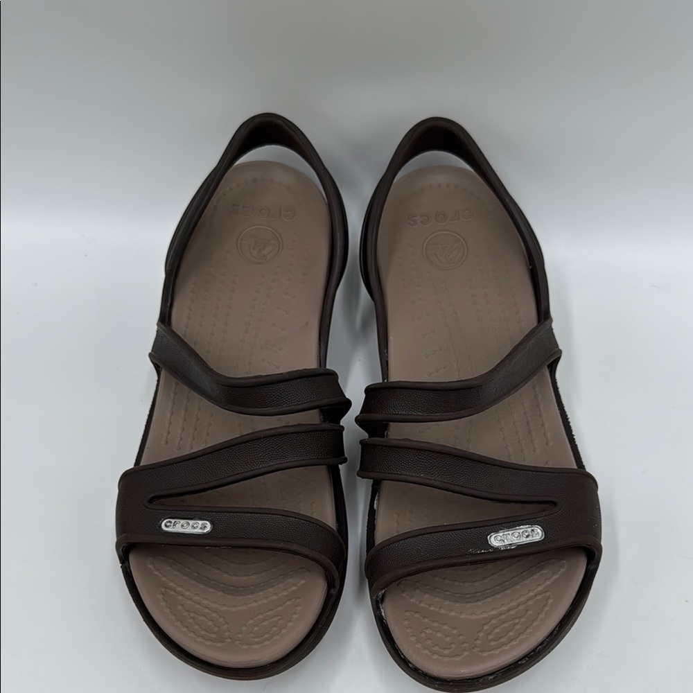 CROCS Brown Sandals Comfortable Footwear
